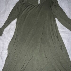 Zenana Outfitters Sage Green Long Sleeve Top